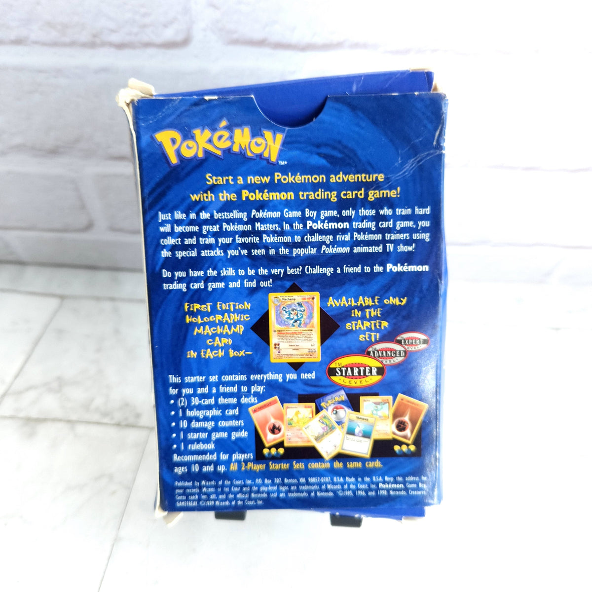 Pokemon 2 Player Starter Set Theme Deck (Box Only) - In Box