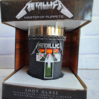 Metallica 3D Shot Glass Master Of Puppets Officially Licensed - Nemesis Now New