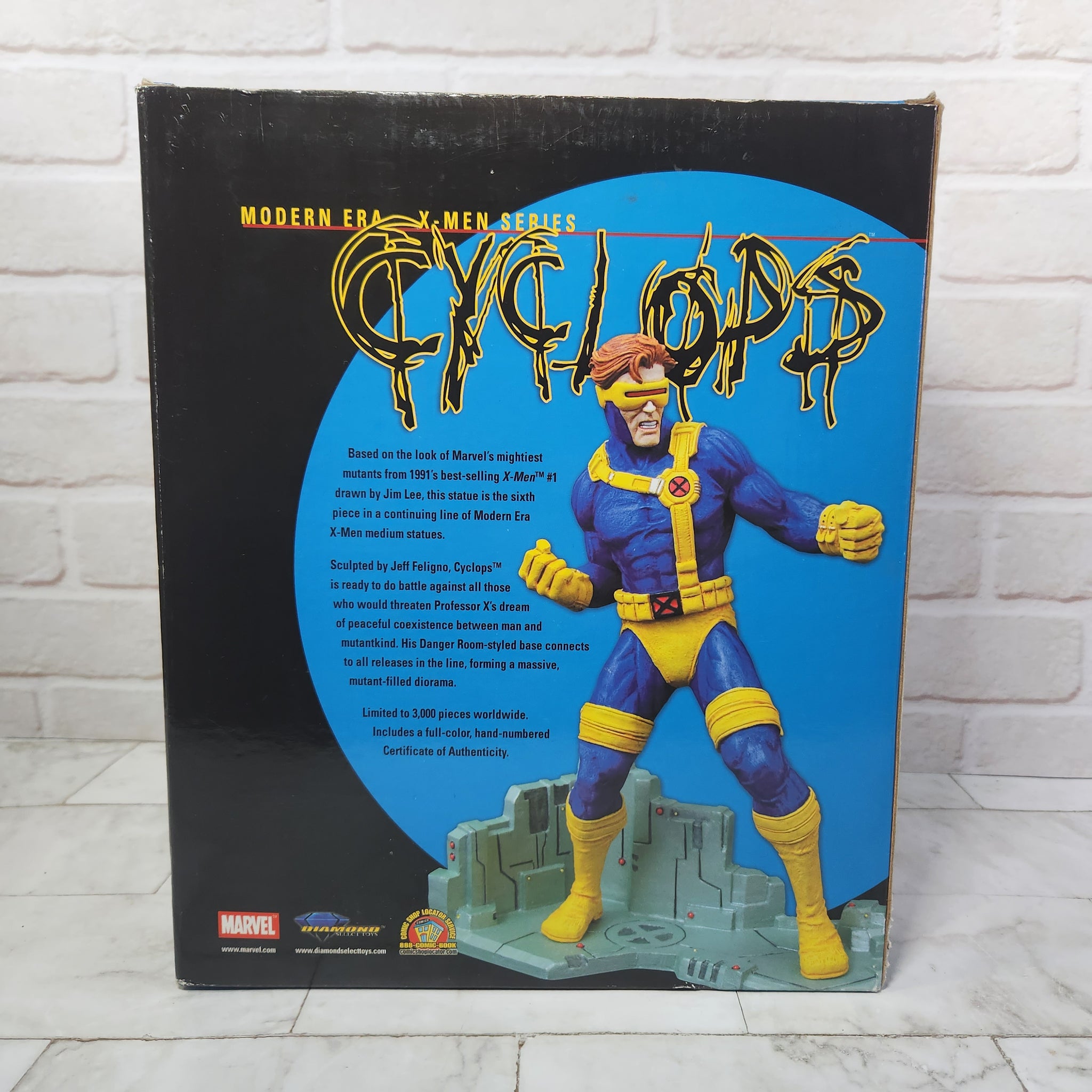 MARVEL STATUE Xmen Cyclops Limited Edition Diamond Select MARVEL STATUE Xmen Cyclops Limited Edition Diamond Select