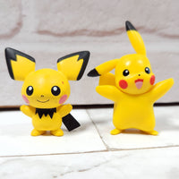 
              Pichu + Pikachu Pokémon Figure Bundle - Tomy / WCT 2017 / 2018
            