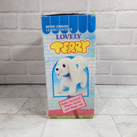 
              Lovely Terry Walking Barking Dog Toy - Vintage 1980's
            