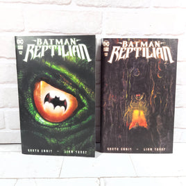Batman Reptilian Book 1 + 2 Comic Bundle - DC Black Label