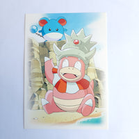 
              Pokémon Slowking + Marill Postcard Special Japanese 1999 Promo
            