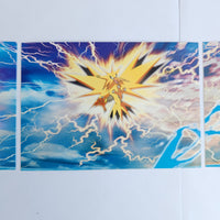 
              Pokémon Moltres Zapdos Articuno Postcard Bundle Special Japanese 1999 Promo Set
            