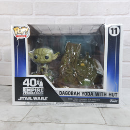 Dagobah Yoda with Hut 11 Funko Pop - Star Wars 40th Anniversary