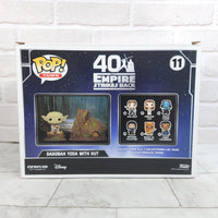 
              Dagobah Yoda with Hut 11 Funko Pop - Star Wars 40th Anniversary
            