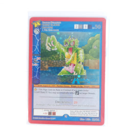 Metazoo Green Clawed Monster 63/66 Full Holo - Hiroquest 1 CD Promo