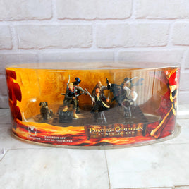 Pirates Of The Carribean At World's End Figure Set - New Sealed - Disney Store