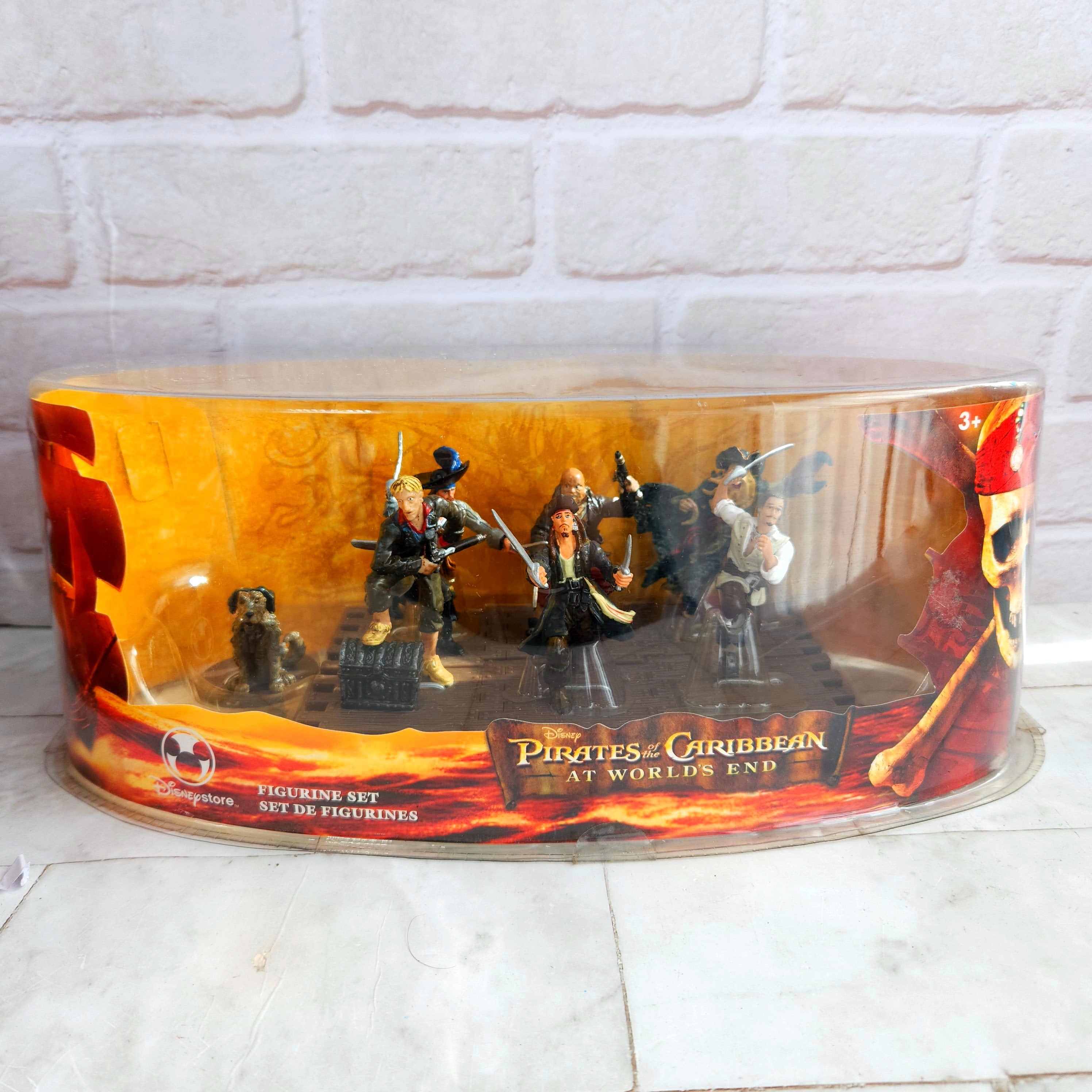 Pirates Of The Carribean At World's End Figure Set - New Sealed