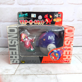 Pokemon Monster Collection Ash's Charmeleon + Master Ball MB-4 Vintage - New in Box