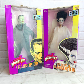 Universal Studios Monsters Frankenstein + Bride of Frankenstein Bundle Hasbro Kenner