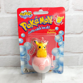 Pokemon Pikachu Micro Bubbles Set - New Sealed - Vintage 1999 - Hasbro Oddzon