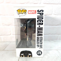 
              Spiderman Stealth Suit Goggles Up 476 Funko Pop - Marvel - Special Edition
            