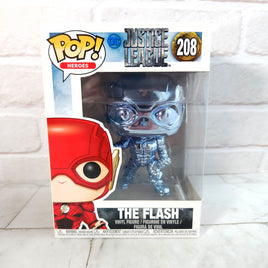 The Flash 208 Blue Chrome Funko Pop - DC Justice League