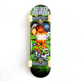 Vintage Tech Deck World Industries Flameboy Welcome To The Jungle Fingerboard