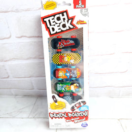 Tech Deck Bendy Boards World Industries Flameboy VS Wet Willy Fingerboard 5 Pack