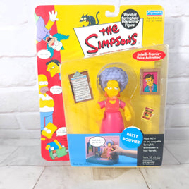 The Simpsons Patty Bouvier - World Of Springfield Interactive Figure - Playmates 2001