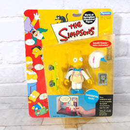 The Simpsons Daredevil Bart - World Of Springfield Interactive Figure - Playmates 2001