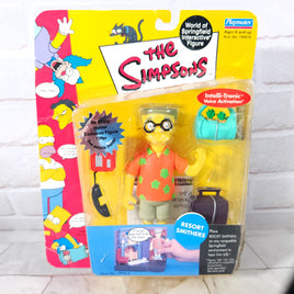 The Simpsons Resort Smithers - World Of Springfield Interactive Figure - Playmates 2001