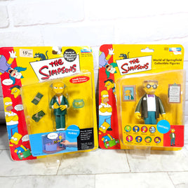 The Simpsons Mr Burns + Smithers Bundle - World Of Springfield Interactive Figures