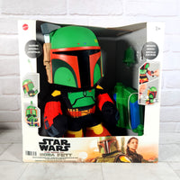 
              Star Wars Boba Fett Voice Cloner Plush Toy - New In Box
            