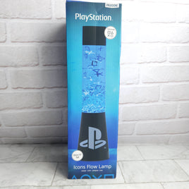 Official PlayStation Icons Flow Lava Lamp - New In Box