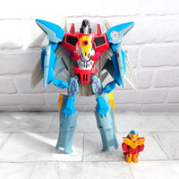 
              Transformers Power Surge Starscream + Mini Con Lancelon - Robots in Disguise 2015
            