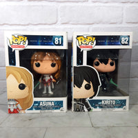 
              Asuna 81 + Kirito 82 Funko Pop Bundle - Sword Art Online
            