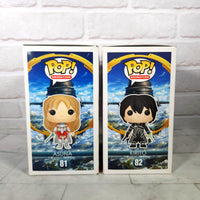 
              Asuna 81 + Kirito 82 Funko Pop Bundle - Sword Art Online
            