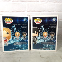 
              Asuna 81 + Kirito 82 Funko Pop Bundle - Sword Art Online
            