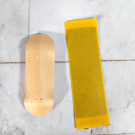 Customisable Wooden Fingerboard Deck With Foam Grip