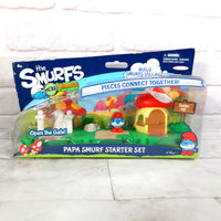 
              The Smurfs Micro Village - Papa Smurf Starter Set Series 2 - New In Box
            