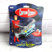 
              Captain Scarlet Spectrum Helicopter - Vivid Imaginations 2001 - New On Card
            