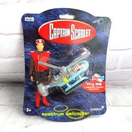 Captain Scarlet Spectrum Helicopter - Vivid Imaginations 2001 - New On Card