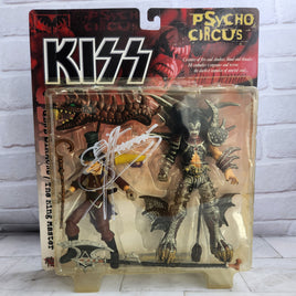 Kiss Psycho Circus Gene Simmons Action Figure - Signed Autograph - Mcfarlane 1998