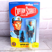 
              Captain Scarlet Captain Blue Figure - New On Card - Vivid Imaginations 1994
            