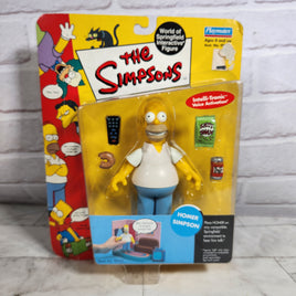 The Simpsons Homer Simpson - World Of Springfield Interactive Figure - Playmates 2001