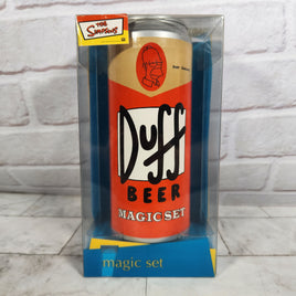 The Simpsons Duff Beer Magic Set - New In Box - M+S 2000
