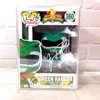 
              Green Power Ranger 360 Funko Pop Jason David Frank Signed Autograph Beckett COA
            