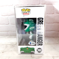 
              Green Power Ranger 360 Funko Pop Jason David Frank Signed Autograph Beckett COA
            