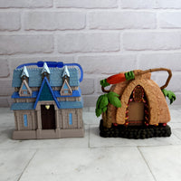 
              Disney Animators Mini Playset Bundle Moana Motunui Island + Frozen Castle
            