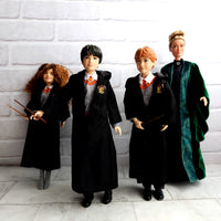 
              Harry Potter Dolls Harry Ron Hermione Professor McGonagall - With Wands
            