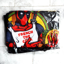 Deadpool Apron Black French The Cook 'Bite Me' - New