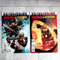 
              Astonishing Spiderman + Wolverine Comic Full Set 1-6 - Marvel 2010 - NM Cond.
            