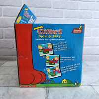 
              Clifford Spin & Play Electronic Talking Memory Game Rare - New In Box - 2003
            