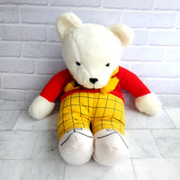 
              Rupert Bear Pyjama Bag Plush Toy - Golden Bear 1991
            