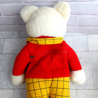 
              Rupert Bear Pyjama Bag Plush Toy - Golden Bear 1991
            