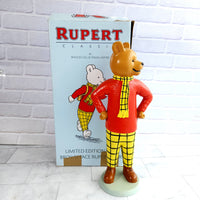 
              Rupert Classics Brown Face Rupert Bear Figurine Statue Limited Edition 1973 In Box
            