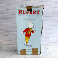 
              Rupert Classics Brown Face Rupert Bear Figurine Statue Limited Edition 1973 In Box
            