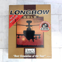 
              Longbow Gold PC Game Big Box Complete Janes Combat Simulation Electronic Arts
            